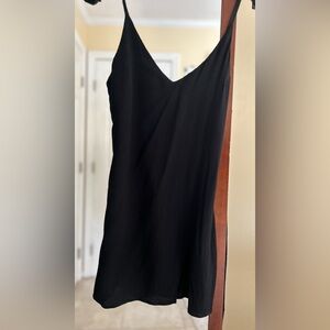 Reformation Black Mini Dress